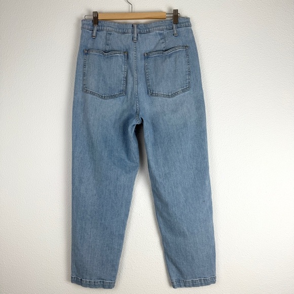 Madewell Tapered High Rise Jean Denim Paulsen Wash 30 AJ224 - Picture 7 of 10